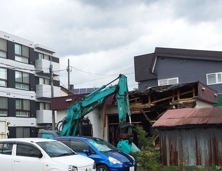 札幌市 木造 2階建て一軒家解体