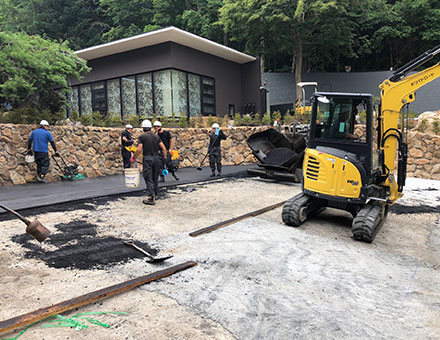 札幌市 アスファルト舗装工事