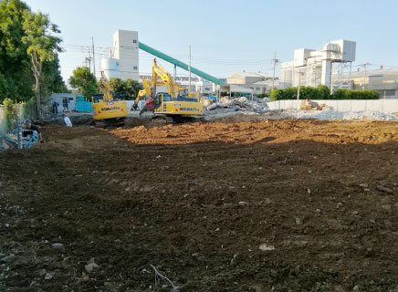 千葉県 鉄骨造 4階建て工場解体工事_13